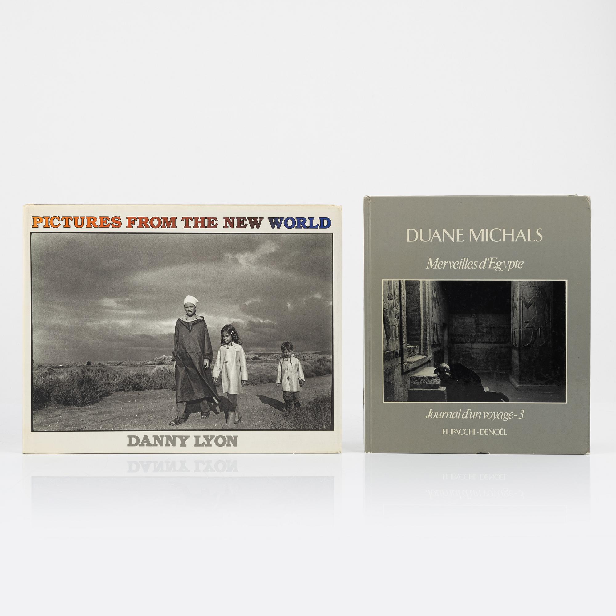 Danny Lyon, Duane Michals, Sebastião Salgado, 3 photobooks.