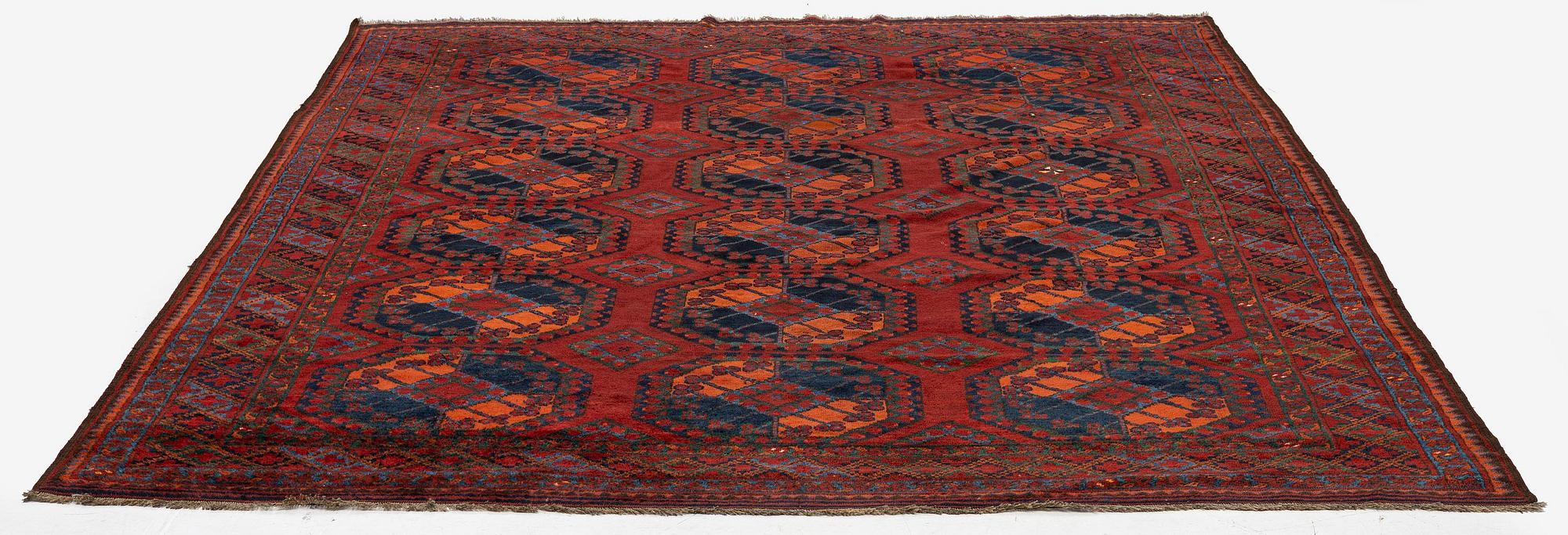 An antique Ersari carpet, North Afghanistan, c. 310 x 242 cm.