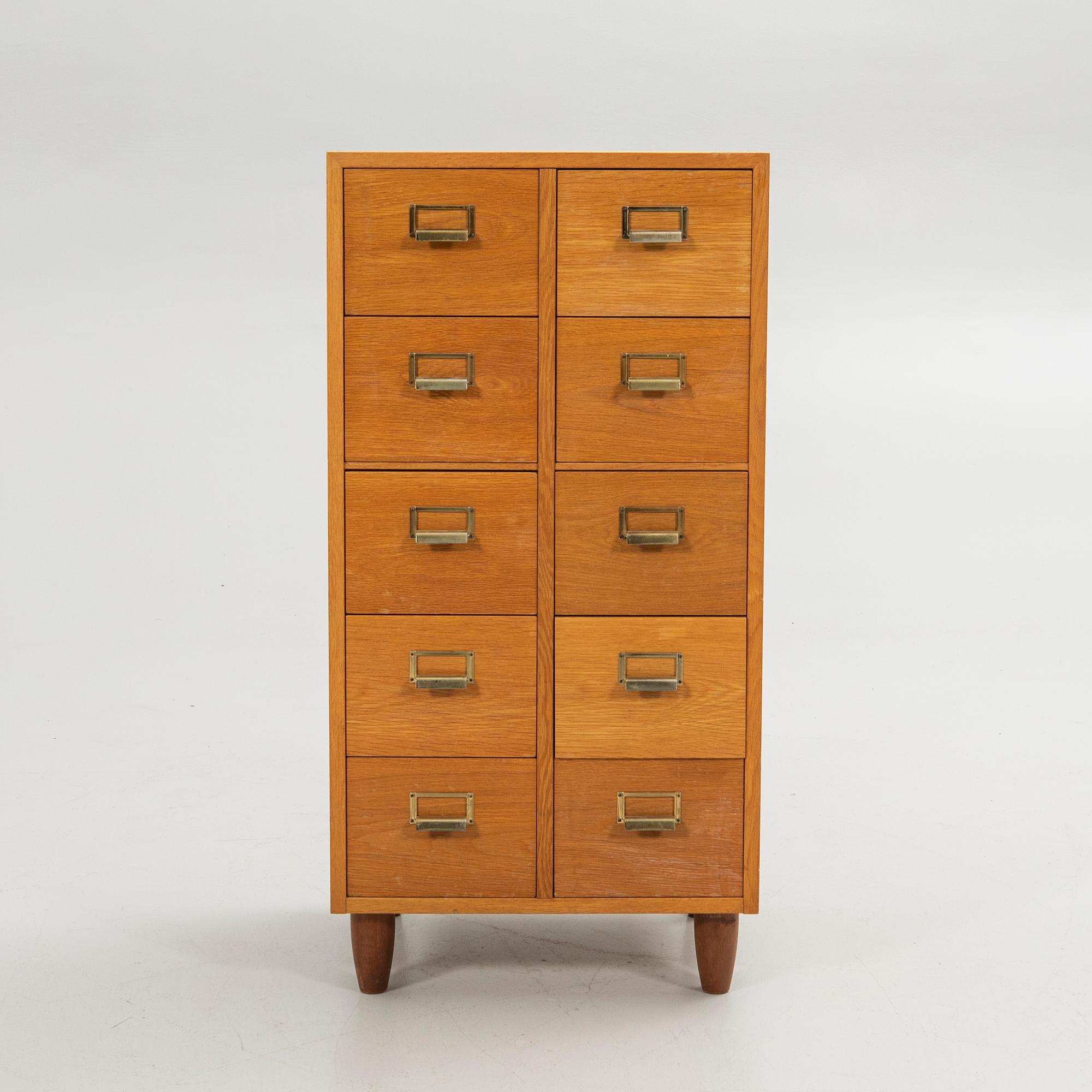 Archive cabinet, 20th century.