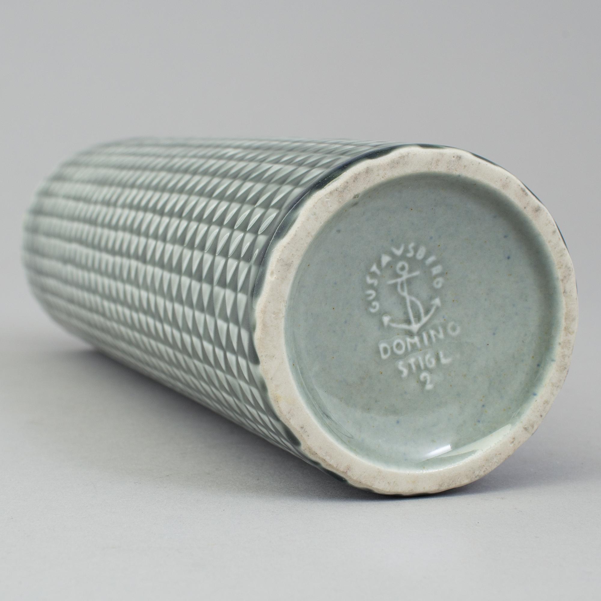 STIG LINDBERG, vas, stengods, "Domino", Gustavsberg.