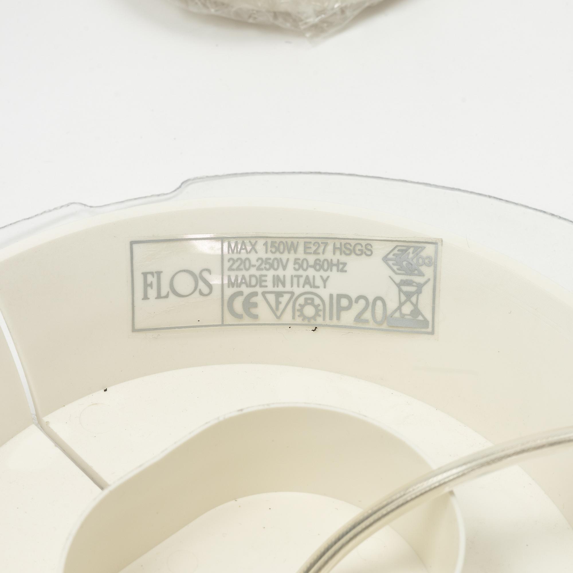 Philippe Starck, taklampa, "Romeo Moon", Flos, Italien.