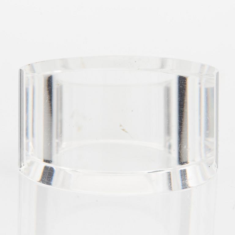 Siv Lagerström, three rings, acrylic plastic, 1970s.