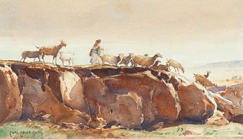 Carl Oscar Borg, Pastoral scen.