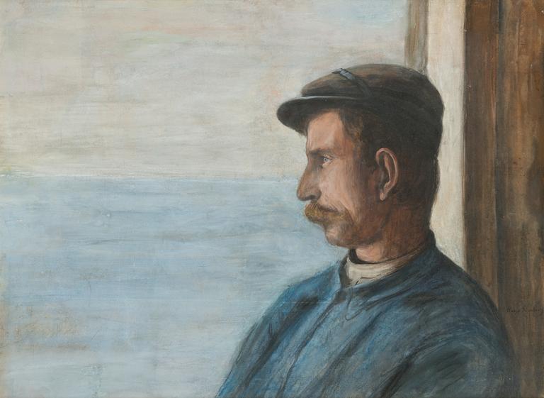 Hugo Simberg, The fisherman.