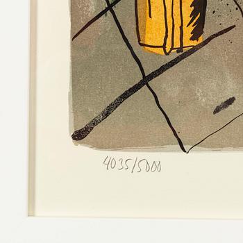 Madeleine Pyk, lithograph in colours, 1994, signed 4035/5000.