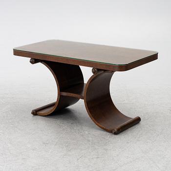 A coffee table, Art Deco style, modern manufacture.