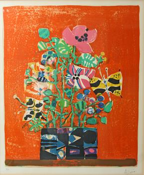 PAUL AIZPIRI, färglitografi, sign o numr E.A.