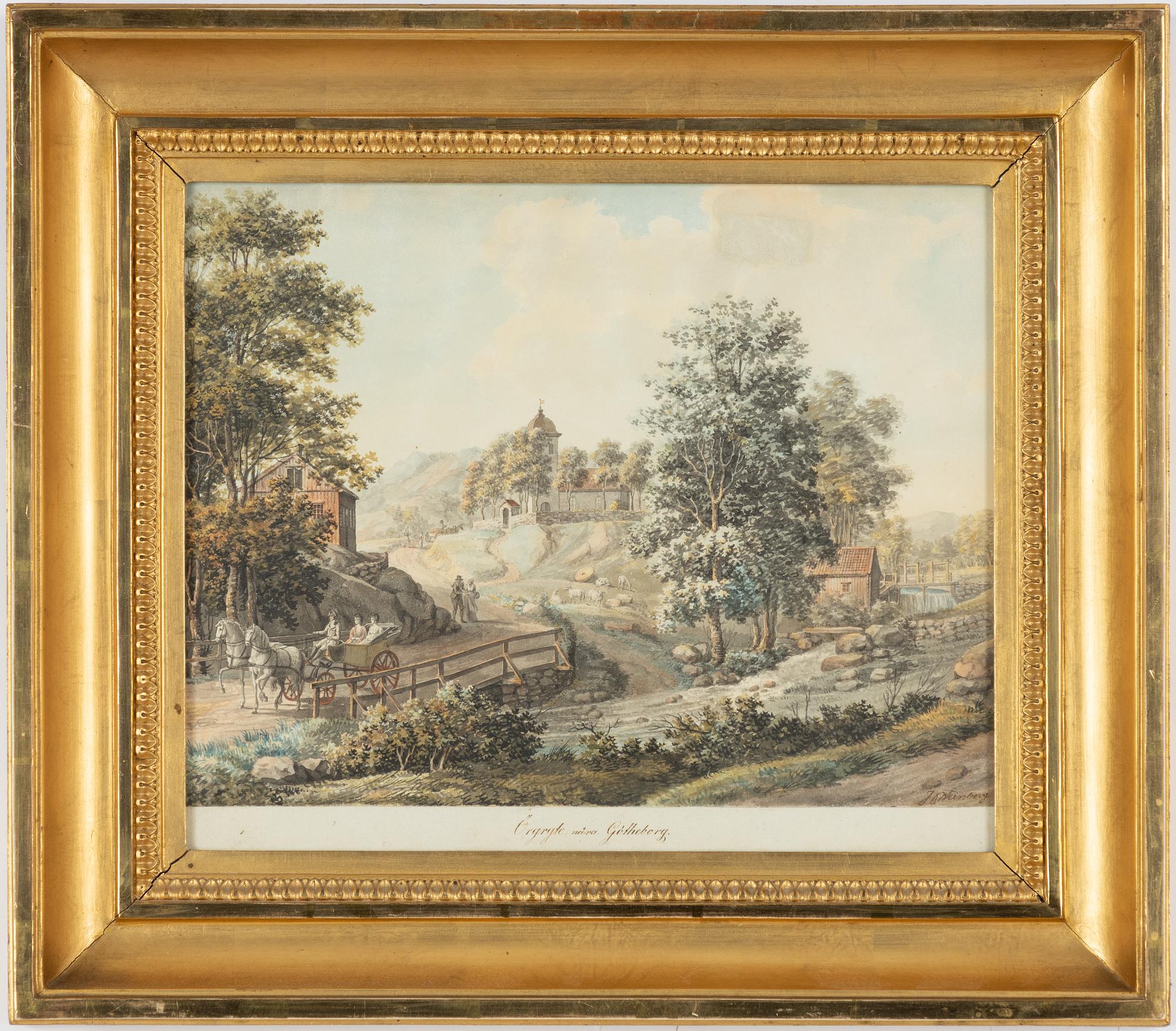 Justus Fredrik Weinberg, "Örgryte nära Götheborg".