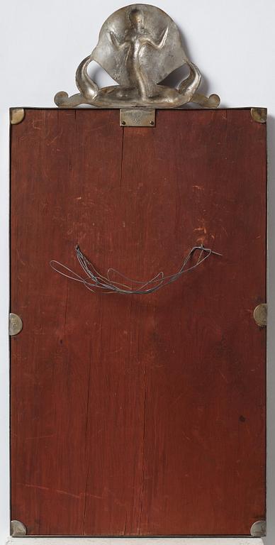 Oscar Antonsson, väggspegel, Ystad Tenn (Ystad Metallindustri), 1928.