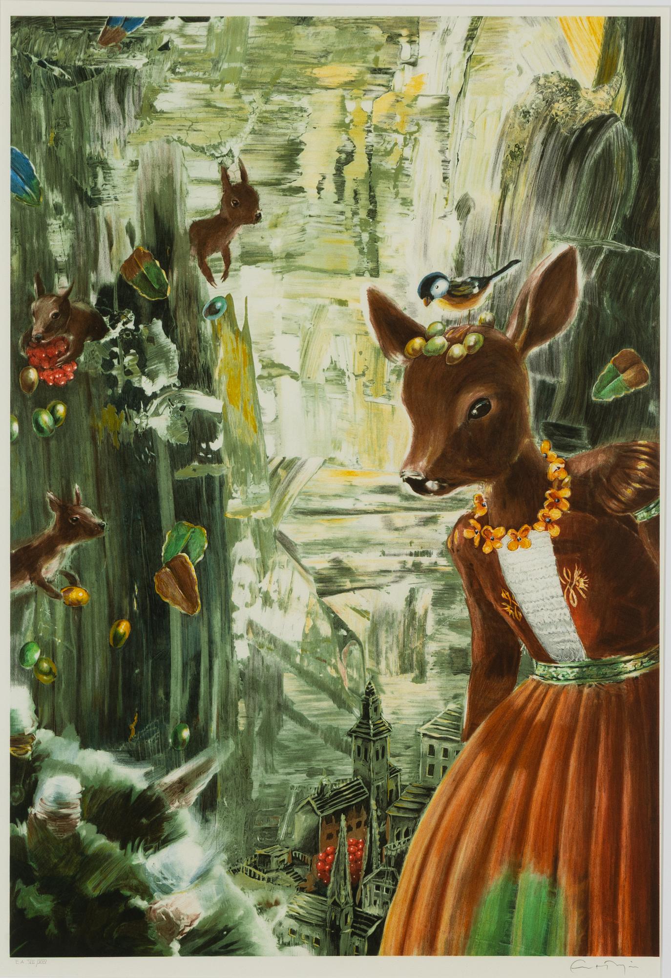 Ernst Billgren, "Äggvakt" – Ur portföljen "Vid vägens slut".