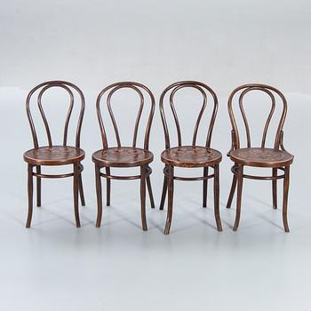 Chairs, Mundus, bentwood, first half of the 20th century.