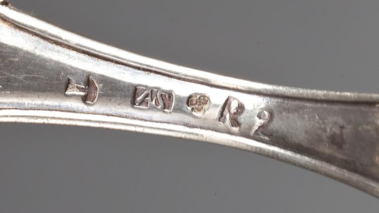 SOPPSLEV, silver, Anders Selinder, Stockholm, 1799.