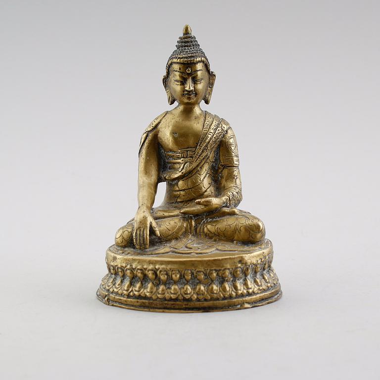 FIGUR, buddha, 1800-/1900-tal.