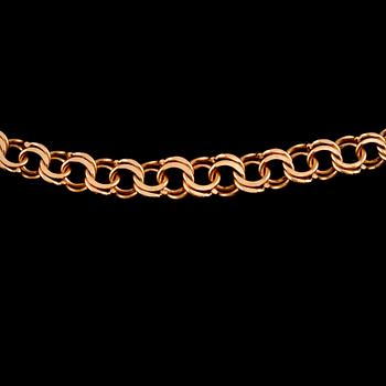 HALSLÄNK, 18K guld, NSE, Köping, 1996. Vikt 10,1 gram.