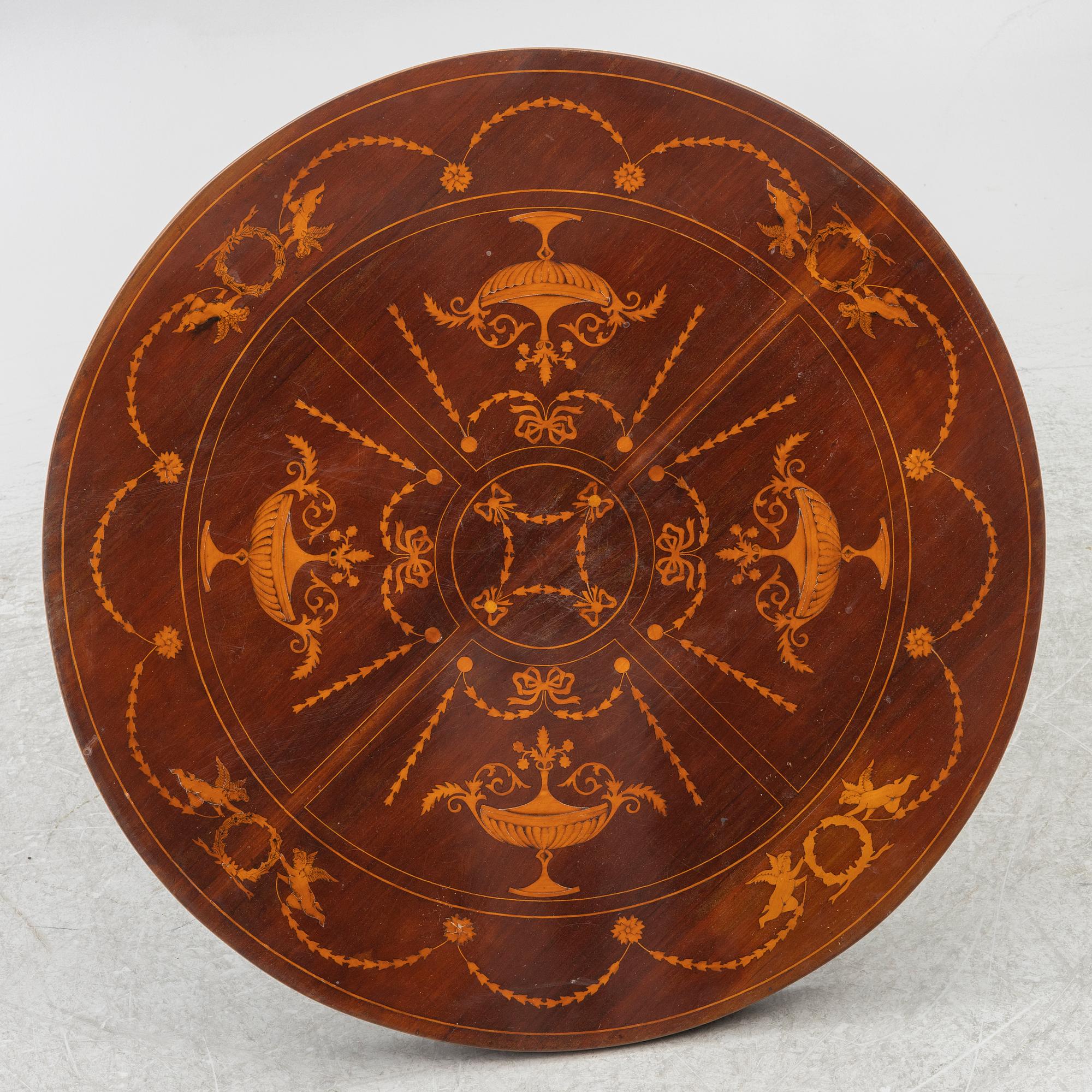 A 19th century table.
