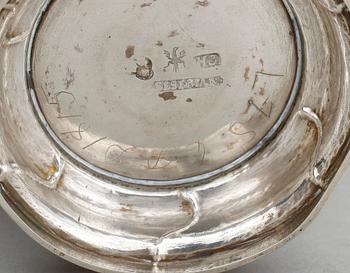 BÄGARE, silver, Carl Fredrik Seseman, Arboga, 1814, vikt ca 84g.