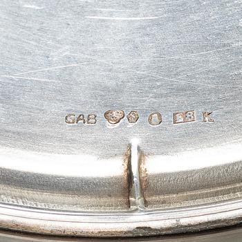 A silver bowl on foot, GAB, Stockholm, 1931.
