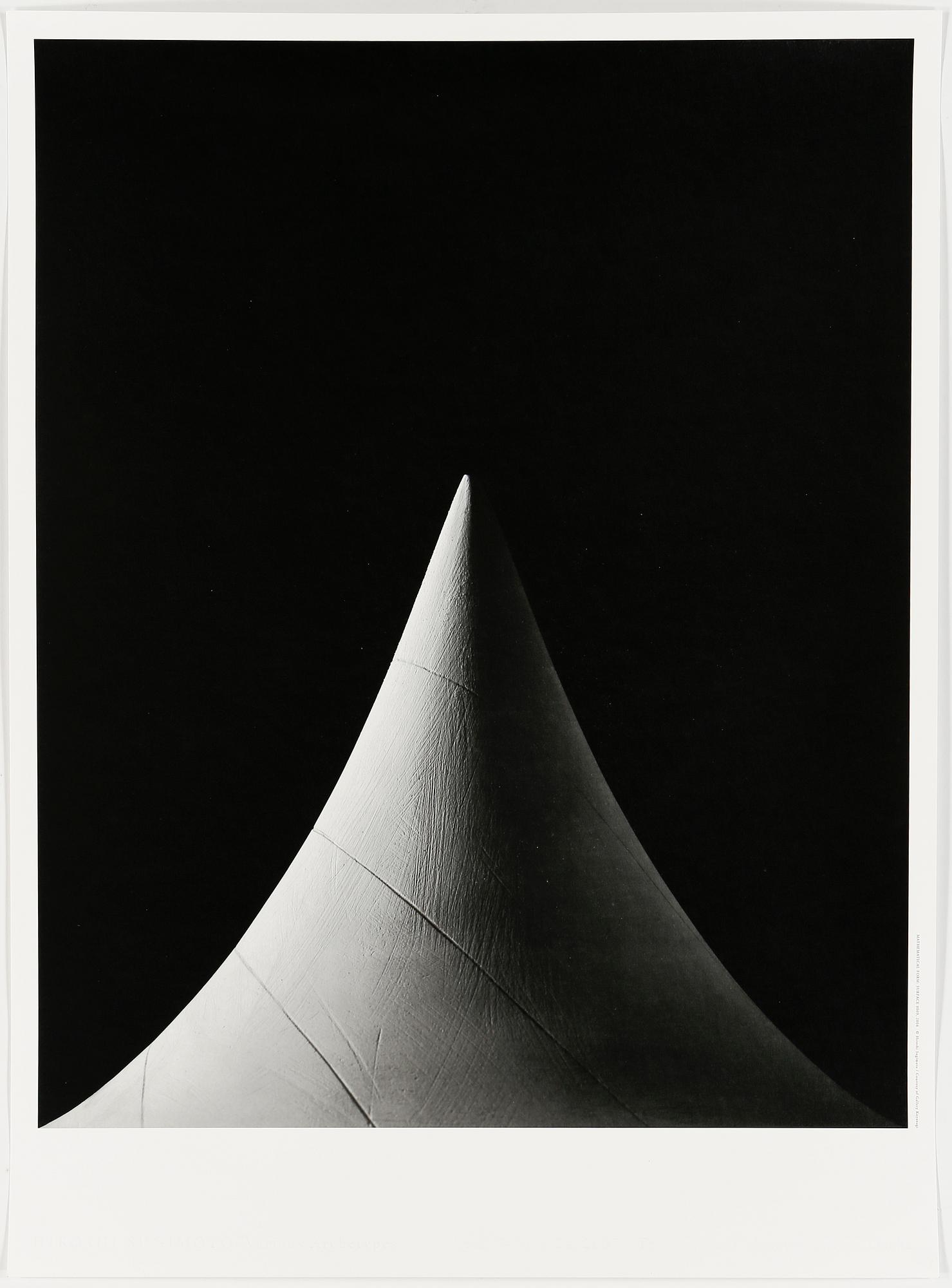 HIROSHI SUGIMOTO, "Mathematical form", offsetlitografi, 2007. Limiterad upplaga om 300.