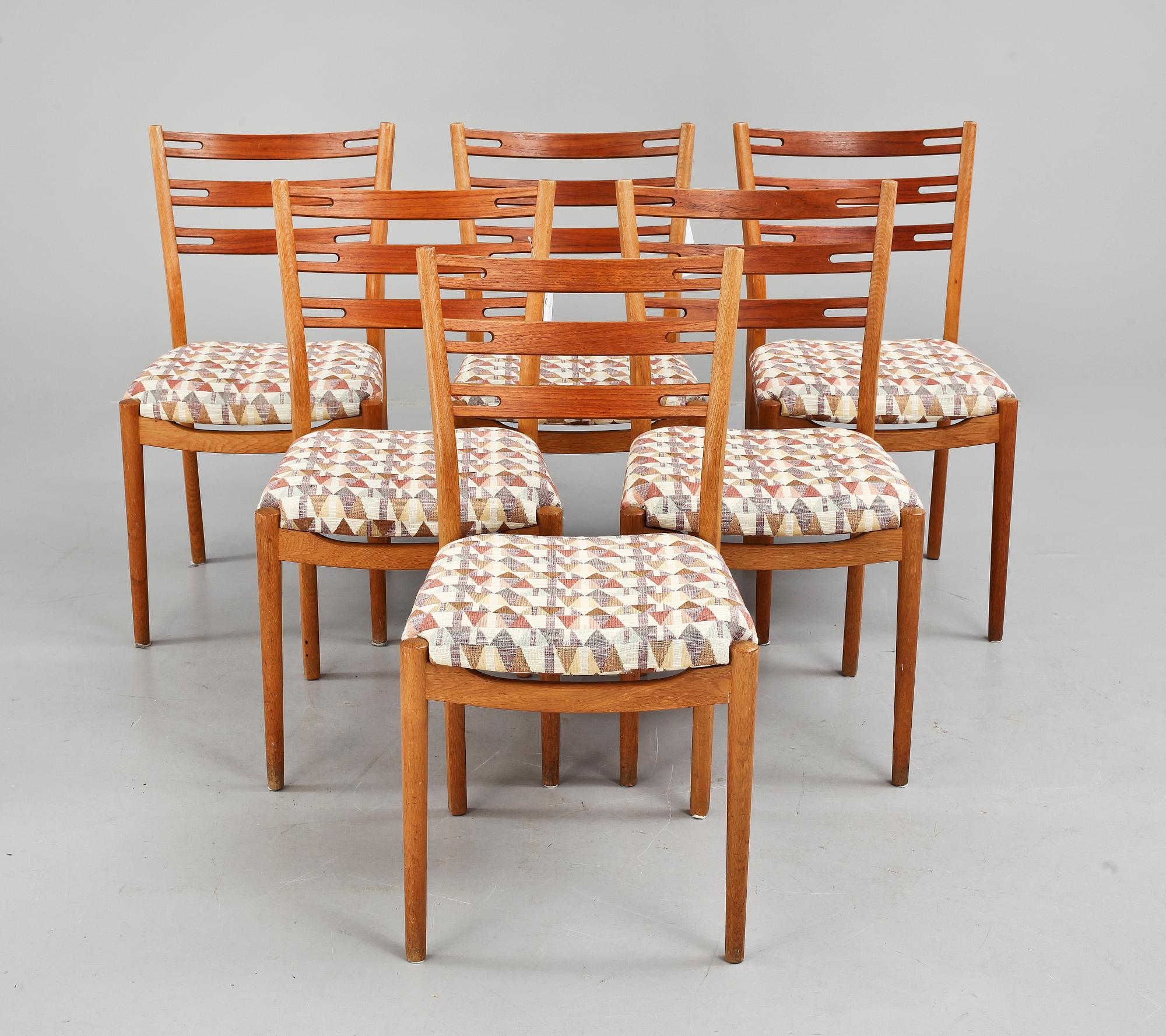 STOLAR, 6 st, "Klint", IKEA, omkring 1960.