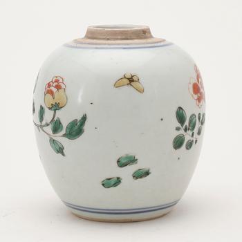 URNA, porslin Kina, Qing dynastin, Kangxi (1662-1722).