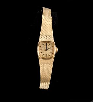 DAMARMBANDSUR, Certina, 18k guld, 1900-talets sista kvartal. Totvikt 32,7g.