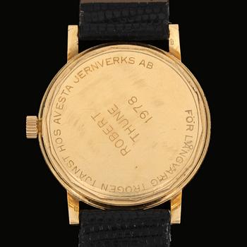 ULYSSE NARDIN, herr, 18k guld, 1970-tal.