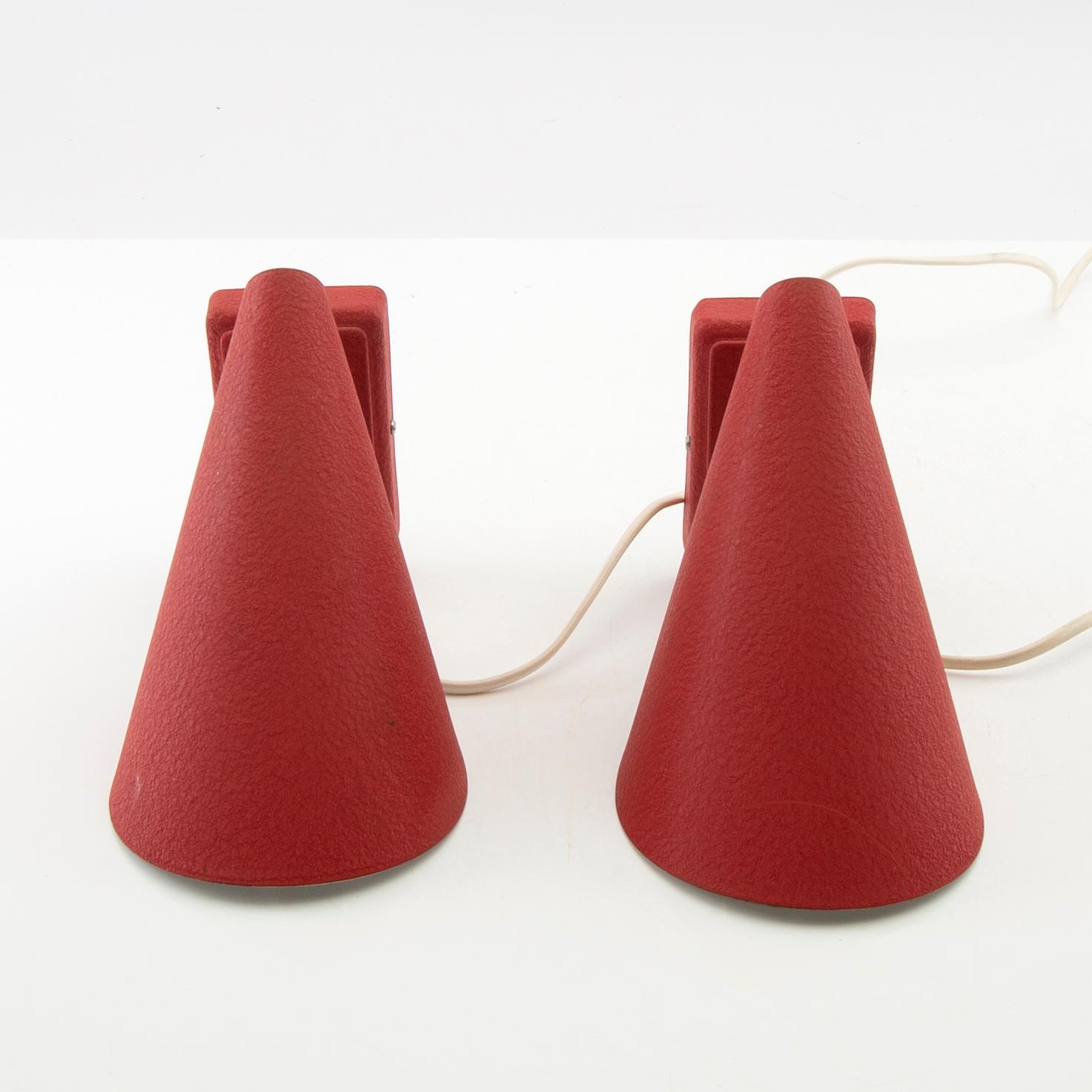 Vägglampor 1 par EWÅ.  1900-talets mitt.