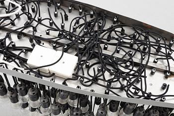 Bengt Fröderberg, (b. 1951), ceiling lamp, "Crocodile", own studio.