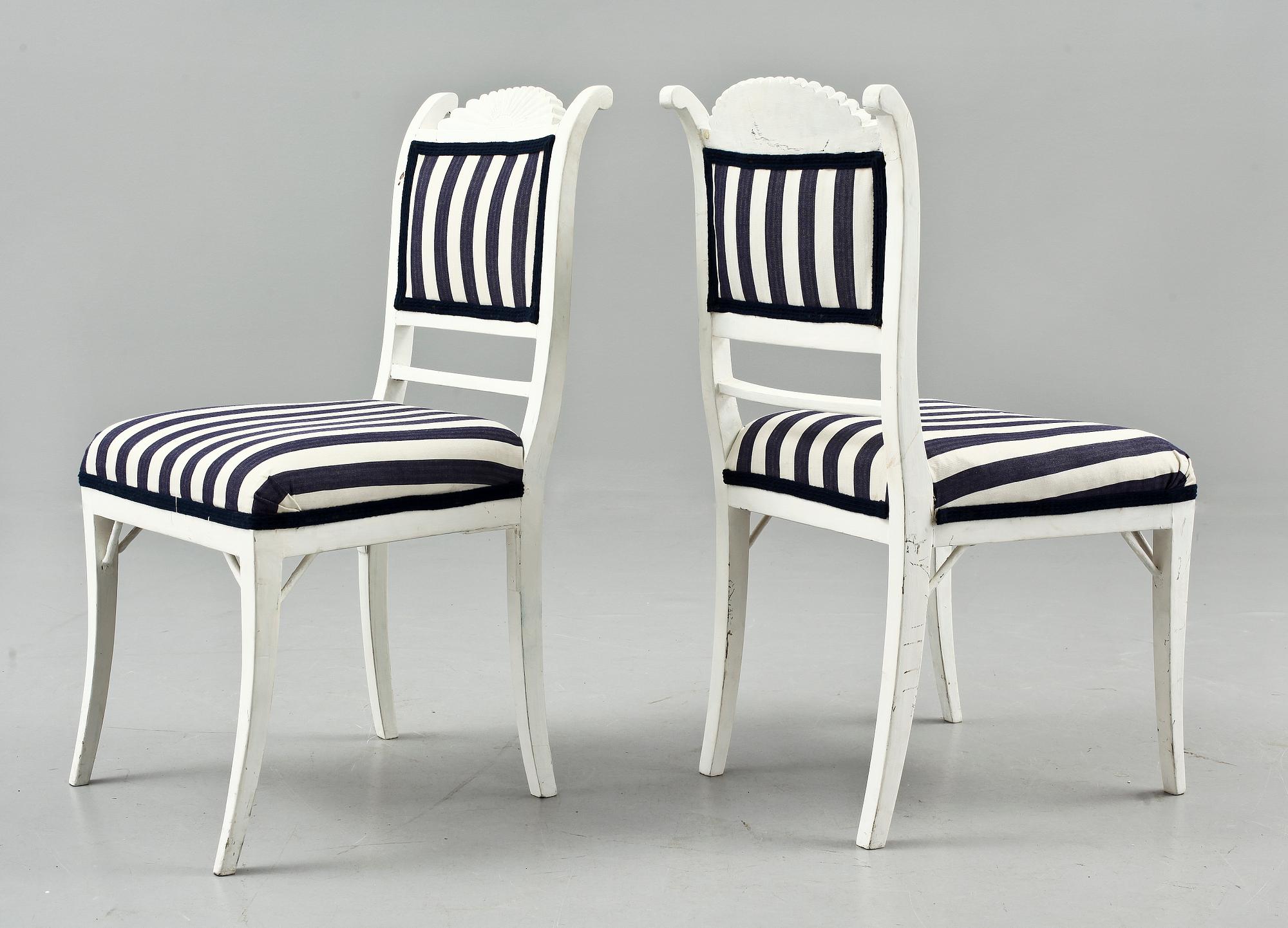 STOLAR, ett par, 1800-tal.