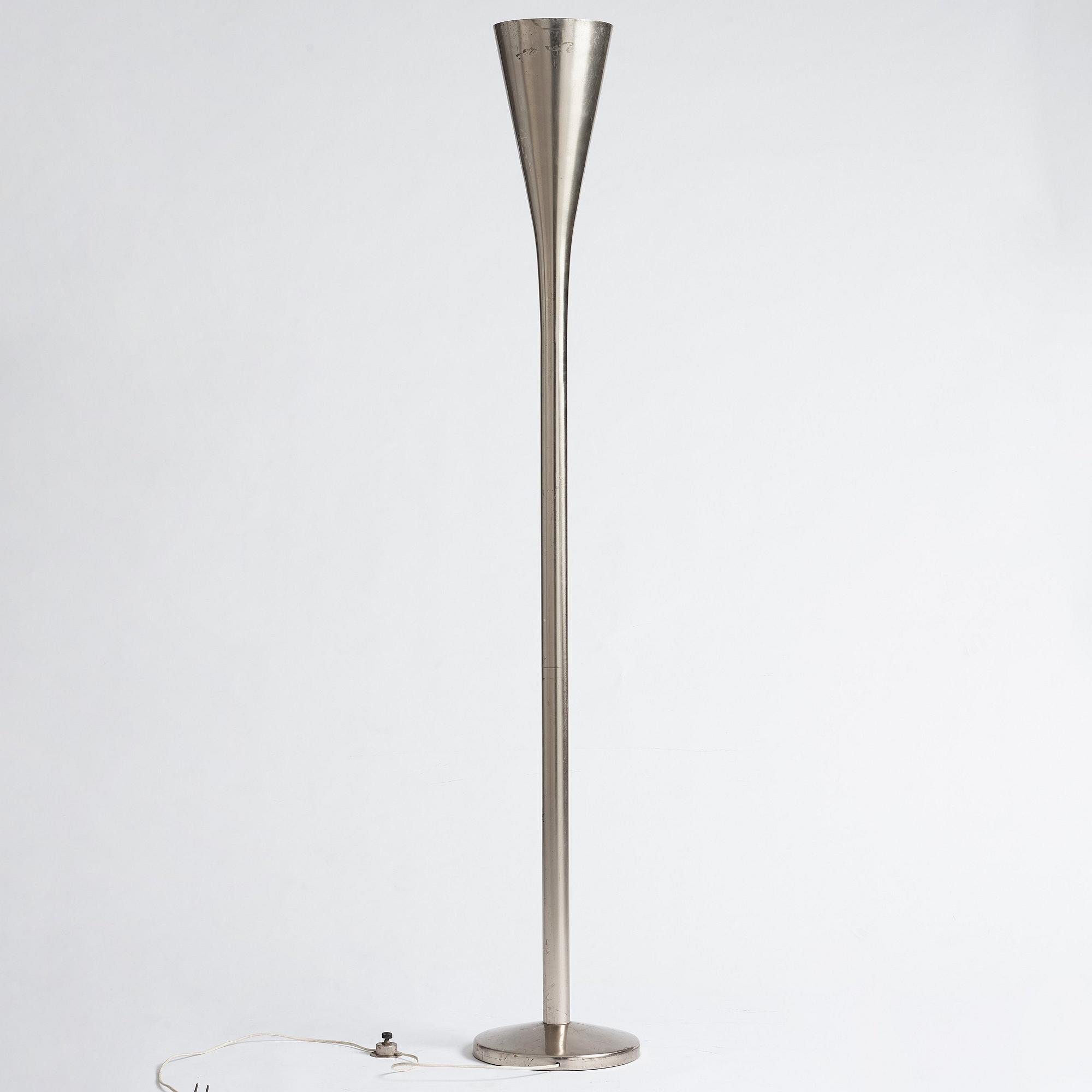 Pietro Chiesa, a floor lamp, Fontana Arte, Italy, post 1935.