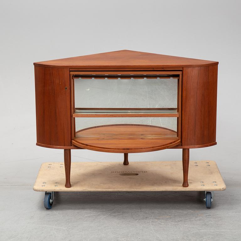 A bar cabinet, Sola Møbelfabrikk, Ganddal, Norway, 1950s-60s.