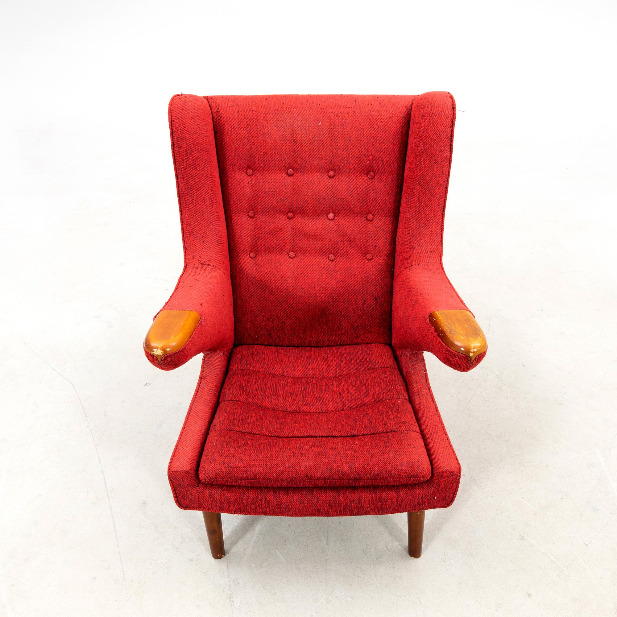 Fåtölj "Eda" troligen Bolagret Sverige 1940/50-tal.