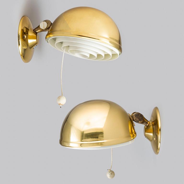 KNUD CHRISTENSEN, a pair of wall lights, Elit 703, 1960s / 70s.