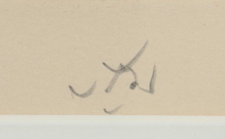 ROBERTO MATTA, färgetsning, sign och numr 115/125.
