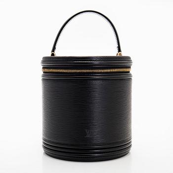 Louis Vuitton, A Black Epi leather 'Cannes' Vanity Bag.