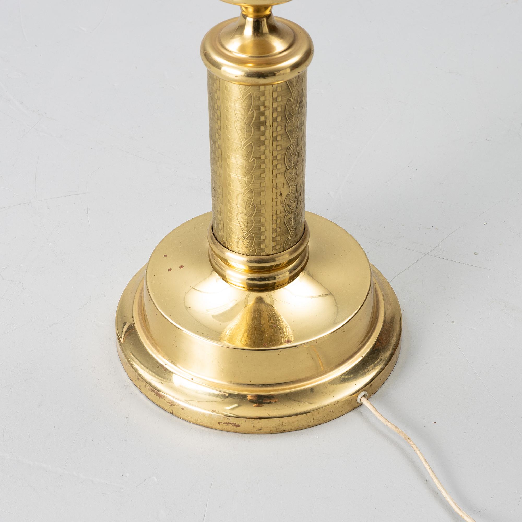 Golvlampa, 1900-talets andra hälft.