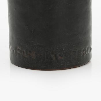 Marita Lybeck, two mid-20th century vases 'Milano' and '901', Oy Kera Ab.