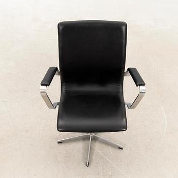 Arne Jacobsen, armchair/office chair, "Oxford" for Fritz Hansen Denmark,