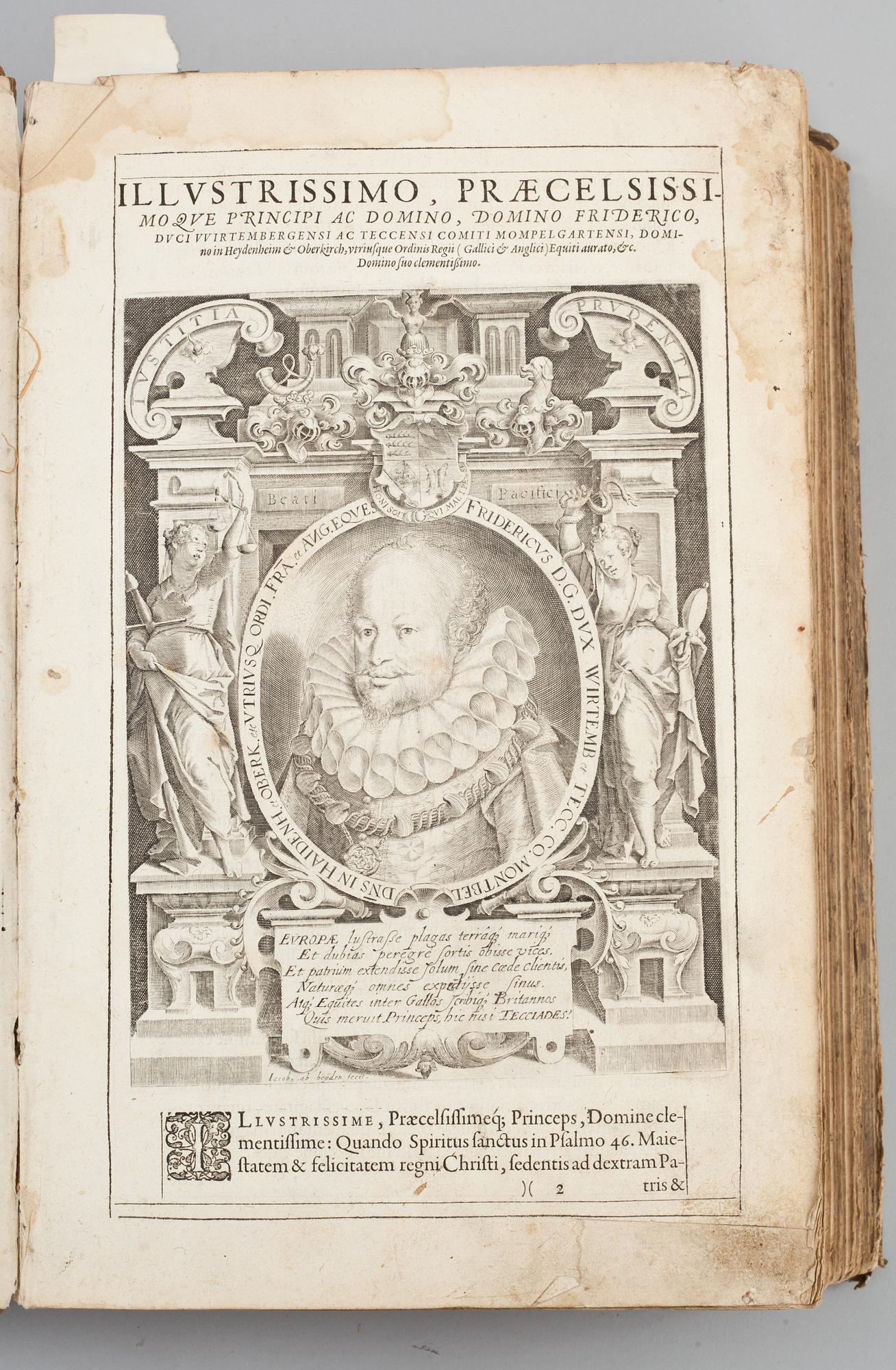 BOK, BIBLIA LATINA. Testamenti veteris Biblia Sacra. 1600-tal.