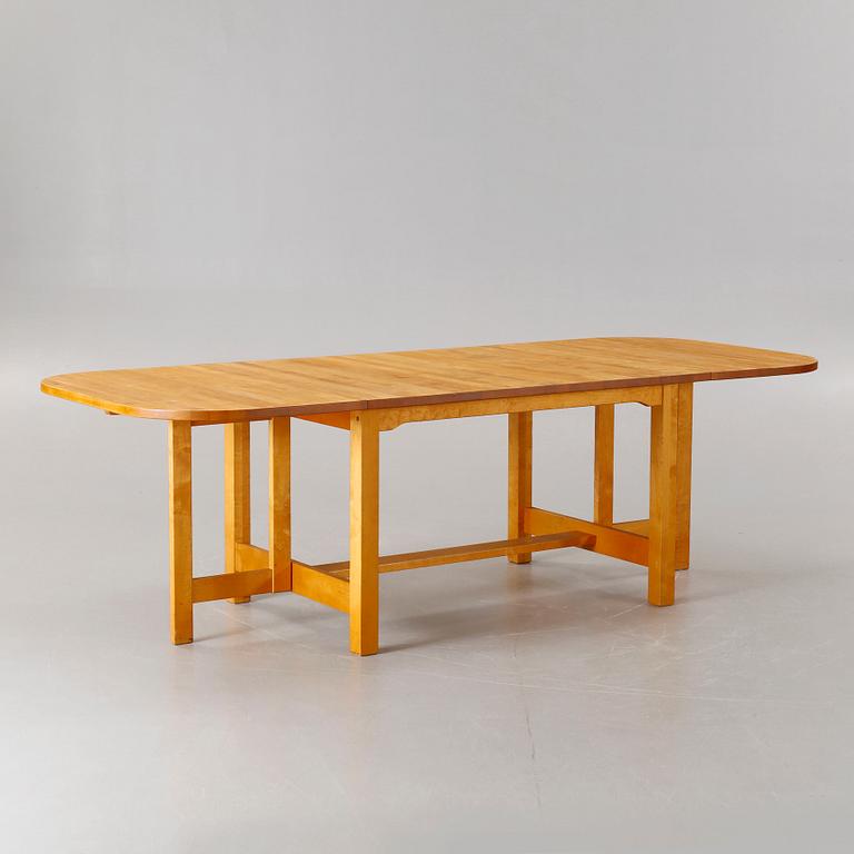 NILS-GÖRAN GUSTAFSSON, matbord, "Björka", Stolab, daterat 1988.