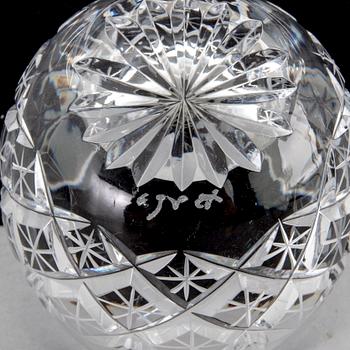 Fritz Kallenberg, glasservis, ca 87 delar, "Pompadour", Boda.