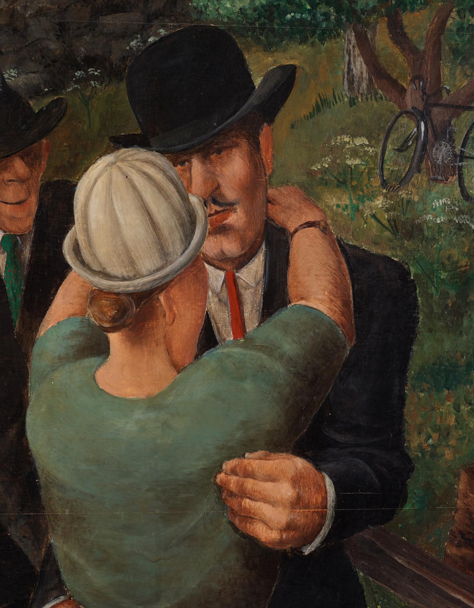Gustaf Carlström, At the dance.