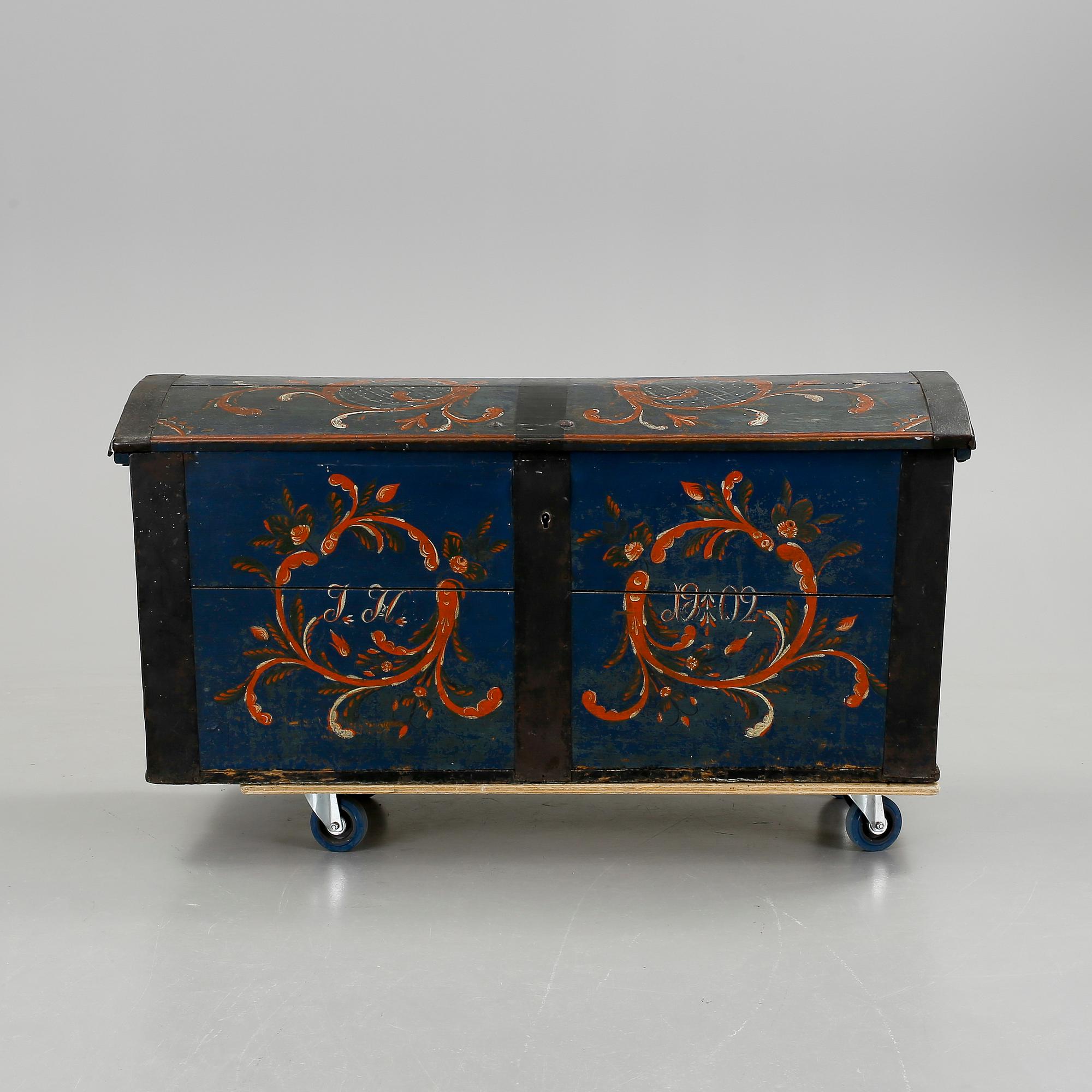 KISTA, allmoge, märkt 1902.