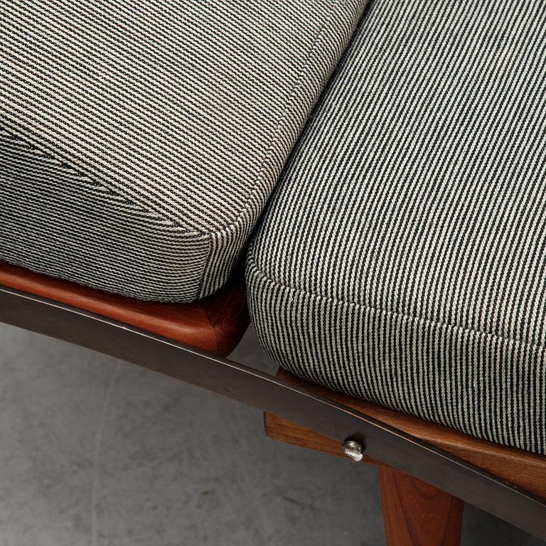 Peter Hvidt & Orla Mølgaard Nielsen, a sofa for France & Daverkosen, Denmark, mid 20th Century.