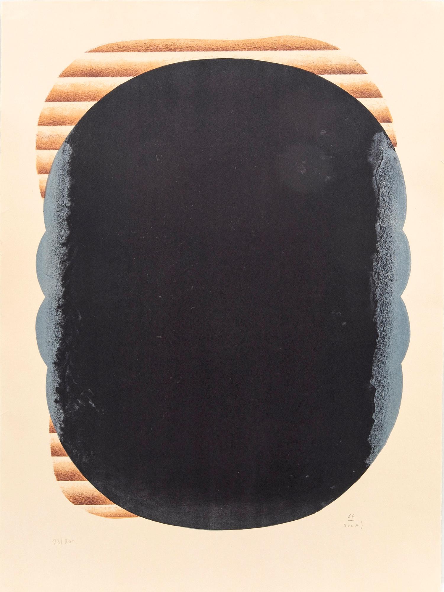 Kumi Sugaï, lithograph signed dated and numbered 64 23/200.