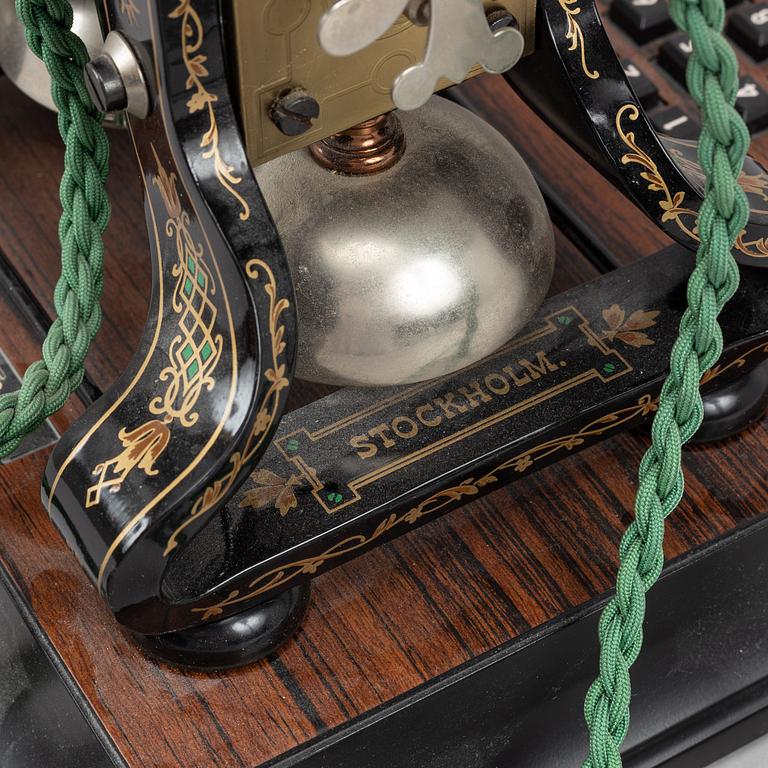 A 1990s table telephone "Taxen" by LM Ericsson.