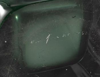 BORDSARMATUR, glas, Carl Fagerlund, Orrefors.