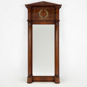 An Empire style mirrot, late 19th Century.