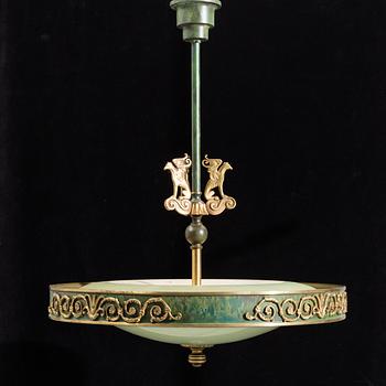 A 1920/30's ceiling lamp.