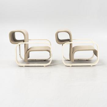 Jan Bocan, a pair of armchairs, second half of the 20th centruy.